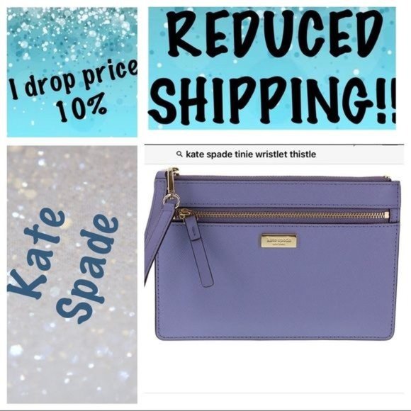 Kate spade TINIE Wristlet wallet new very Lane NWT - Picture 2 of 5